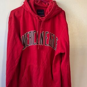 American Eagle Outfitters Bold Red Hoodie